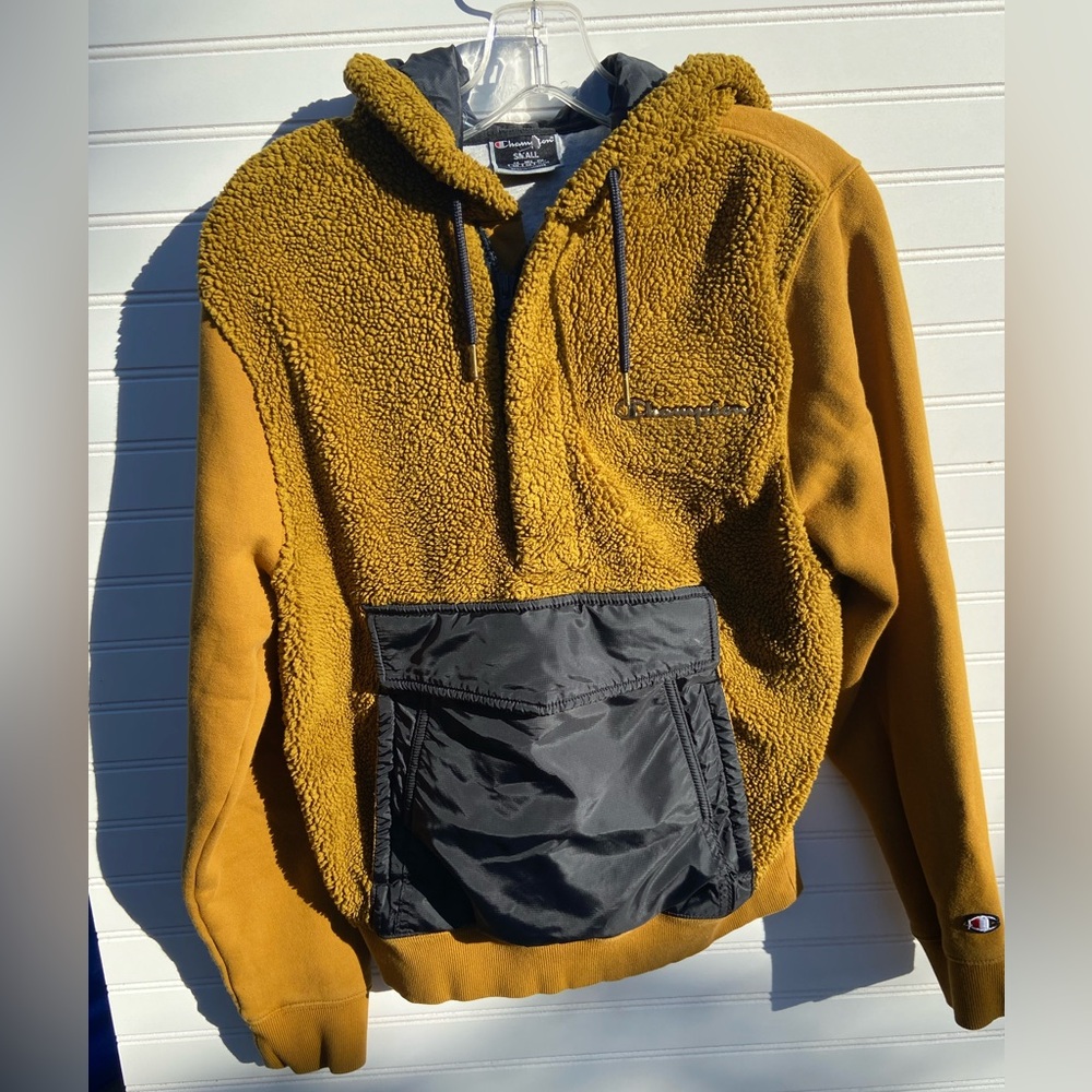 Champion Teddy Sherpa Pullover Hoodie